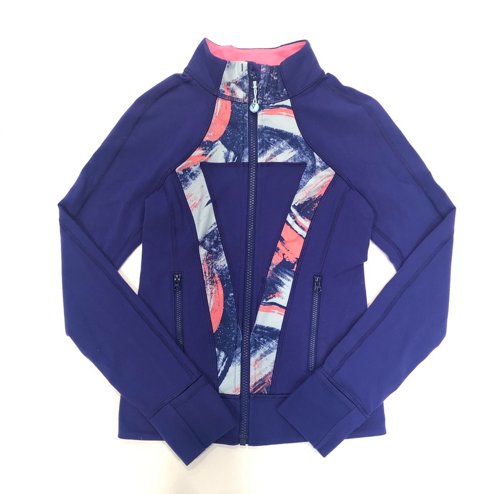 LULULEMON/IVIVVA GIRLS ATHLETIC ZIP UP JACKET